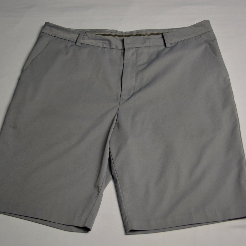 Men's Ashworth Shorts Grey Size 38W